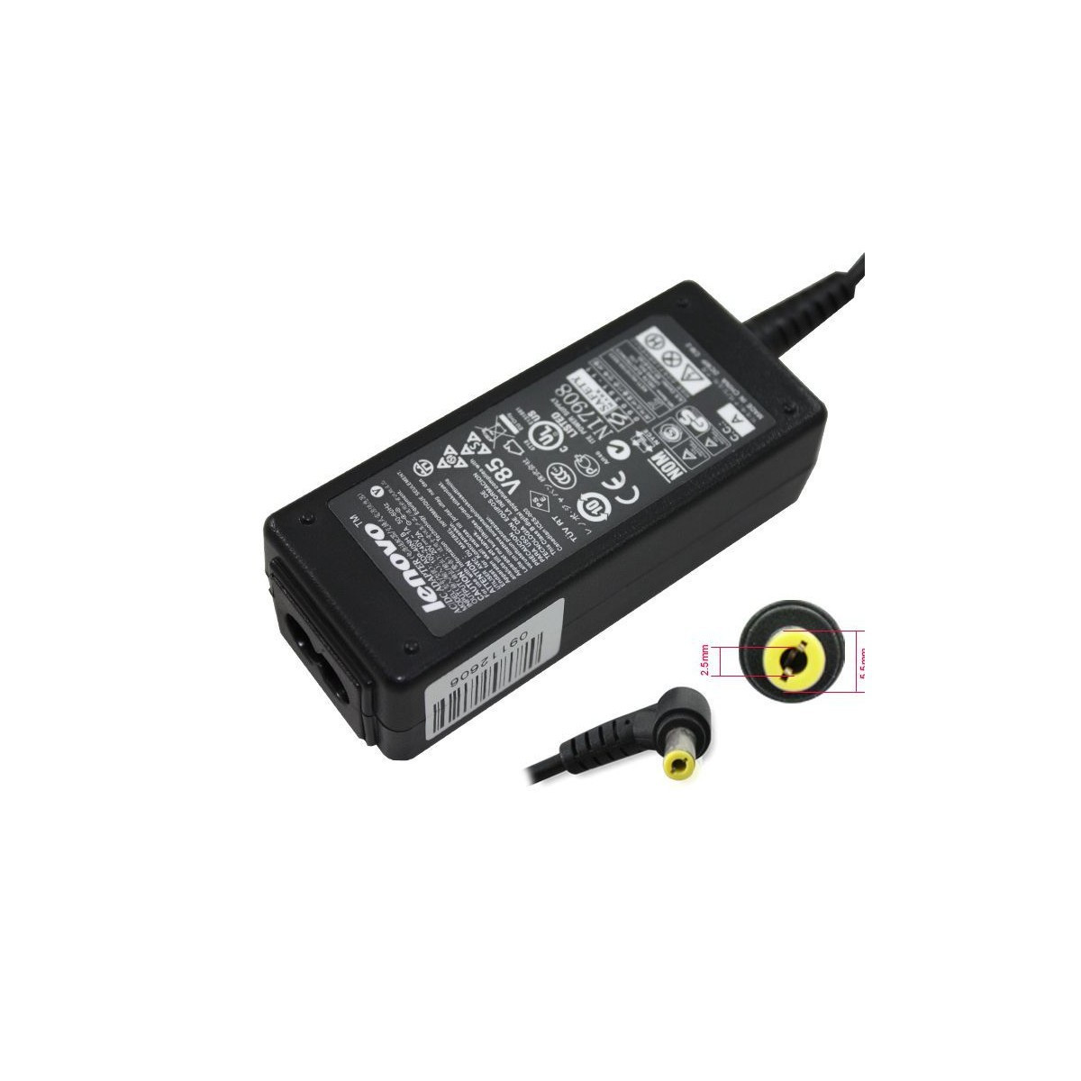 Chargeur Adaptable Lenovo 20V 2A