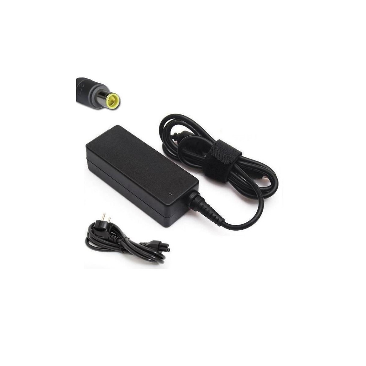 Chargeur Adaptable Lenovo 20V / 4.5A (Grand Bec)