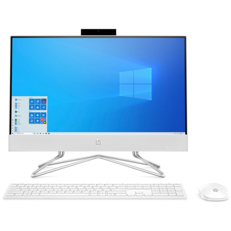 Pc de Bureau All in One Hp 22-DD2012NK / 16G / Blanc