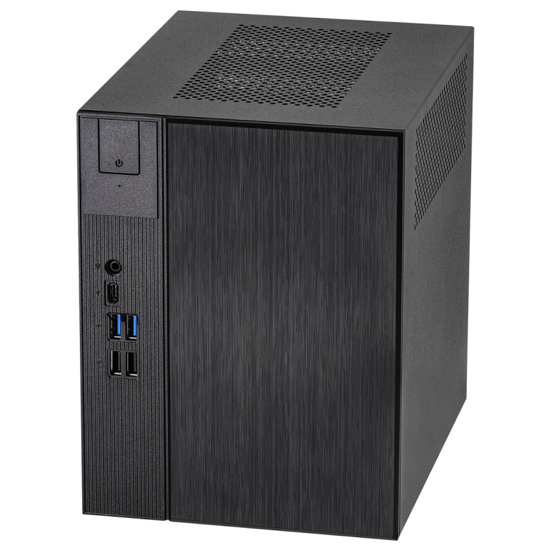 Mini Pc de bureau ASRock Barebone Série DeskMeet X300 / Noir