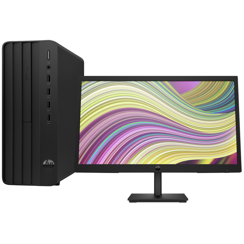 Pc de bureau HP Pro 290 G9 / i3 12é Gén / 8 Go + Ecran 22″ P22v