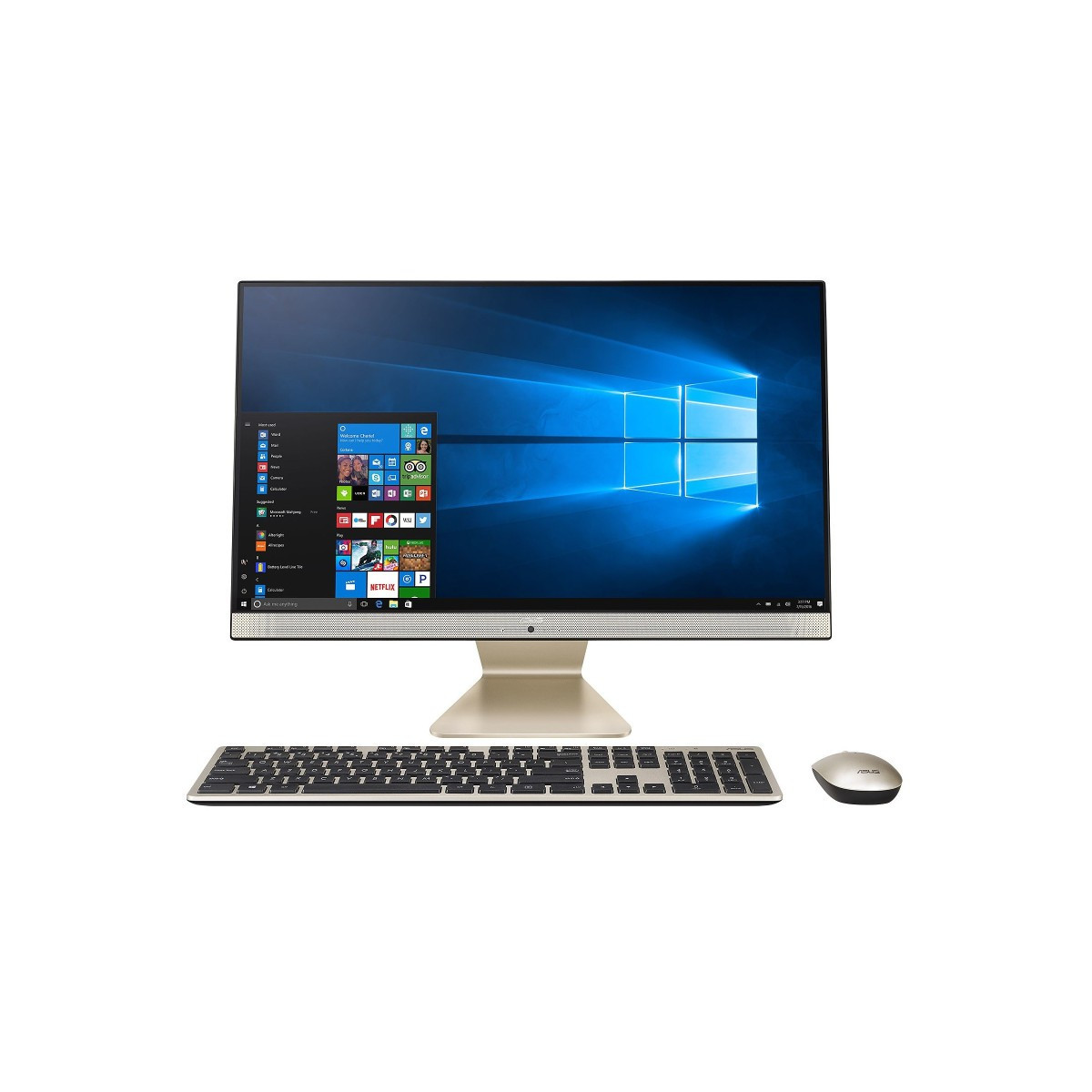 PC de bureau All-in-One Asus Vivo AiO V241EAK / i3 11è Gén / 4 Go / Noir