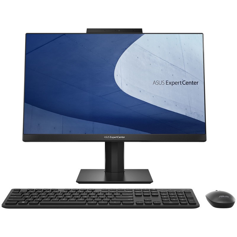 PC de bureau All-in-One ASUS ExpertCenter E5 AiO 22 / i5 11è Gén / 8 Go / 1 To + 128 Go SSD / Windows 11 / Noir