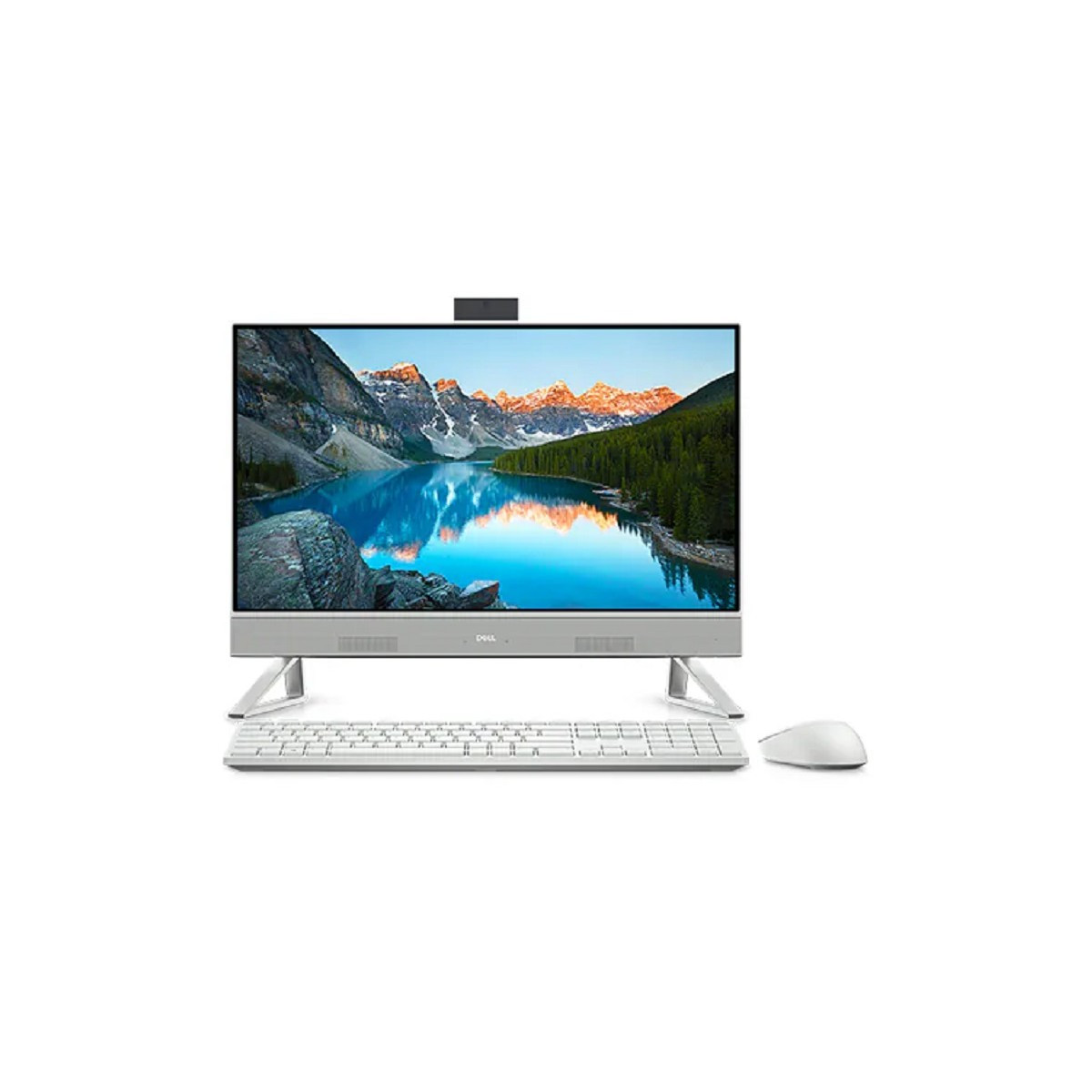 Pc de bureau Tout-en-un Dell Inspiron 5410 / i5 12è Gén / 12 Go / Blanc