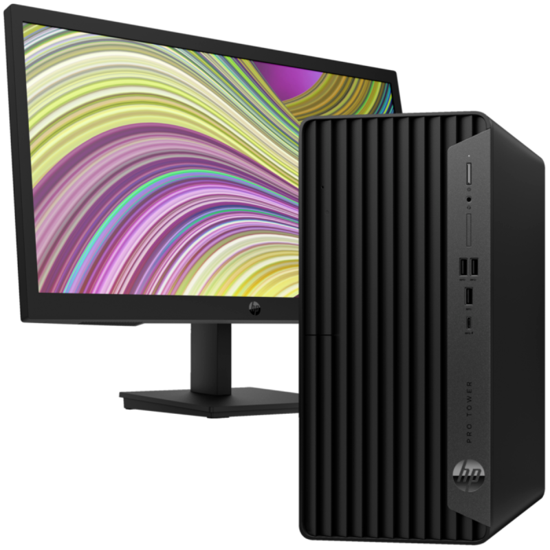 PC De Bureau HP Pro Tower 400 G9 / i7-12700 / 24 Go + Écran HP Full HD VA 22″