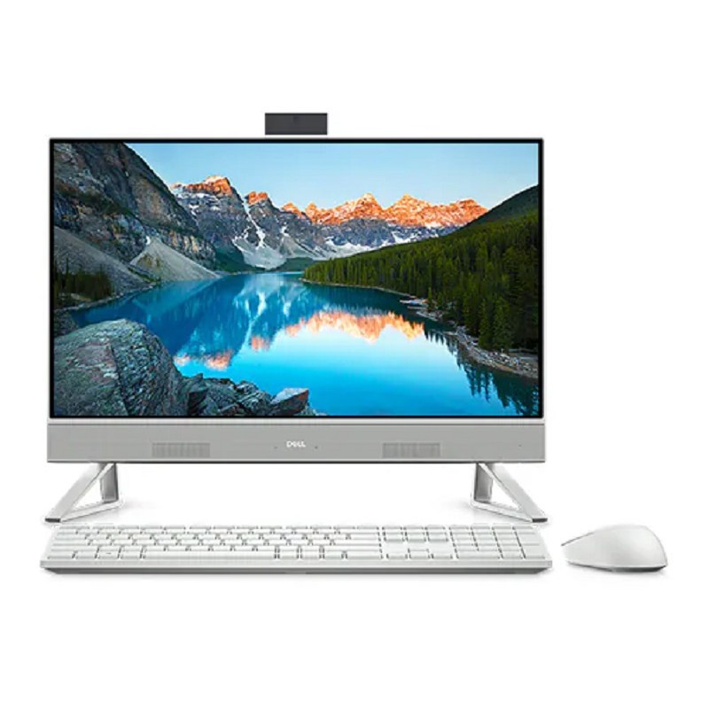 Pc de bureau Tout-en-un Dell Inspiron 5410 / i5 12è Gén / 32 Go / Blanc