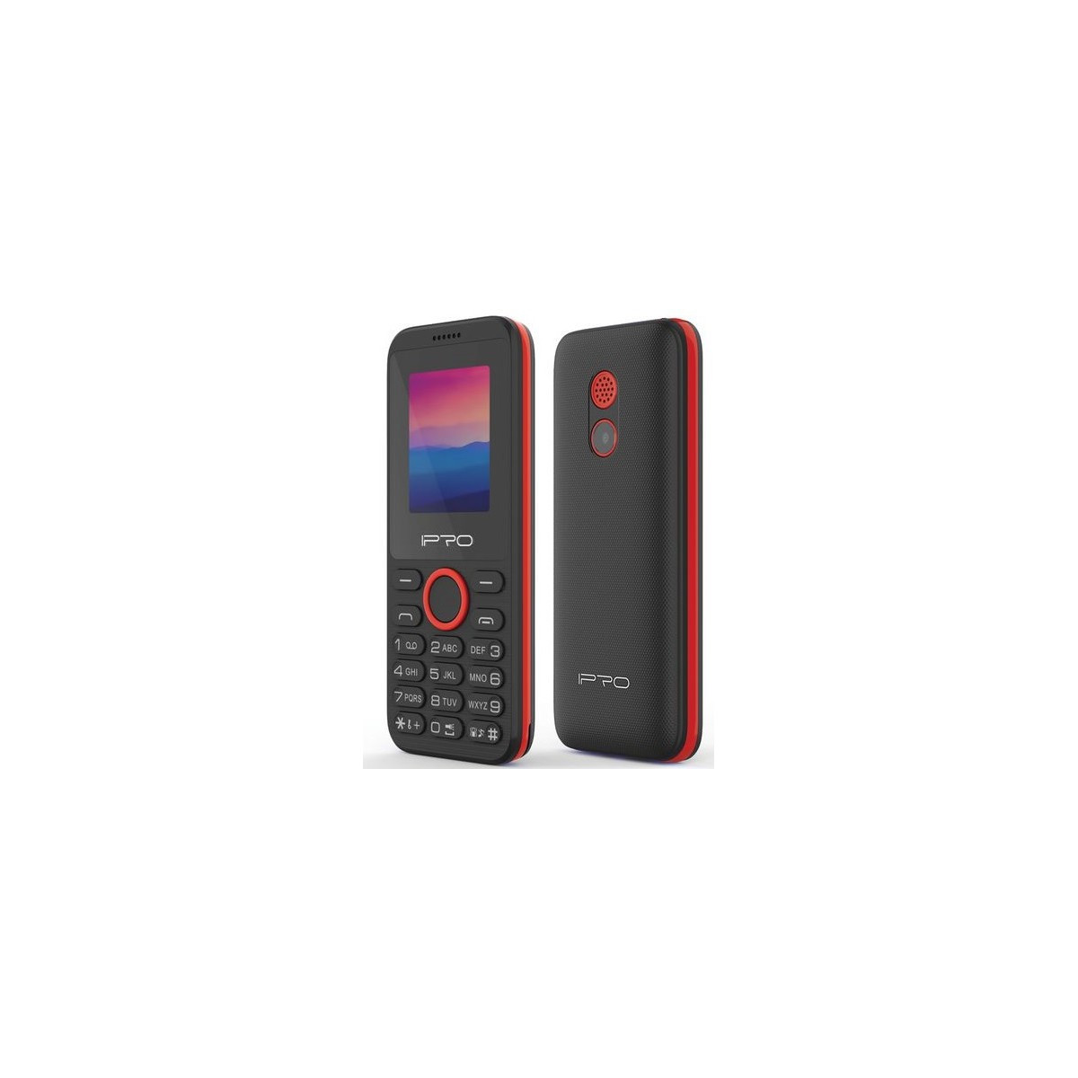 Téléphone Portable IPRO A6 Mini / Double SIM / Noir et Rouge