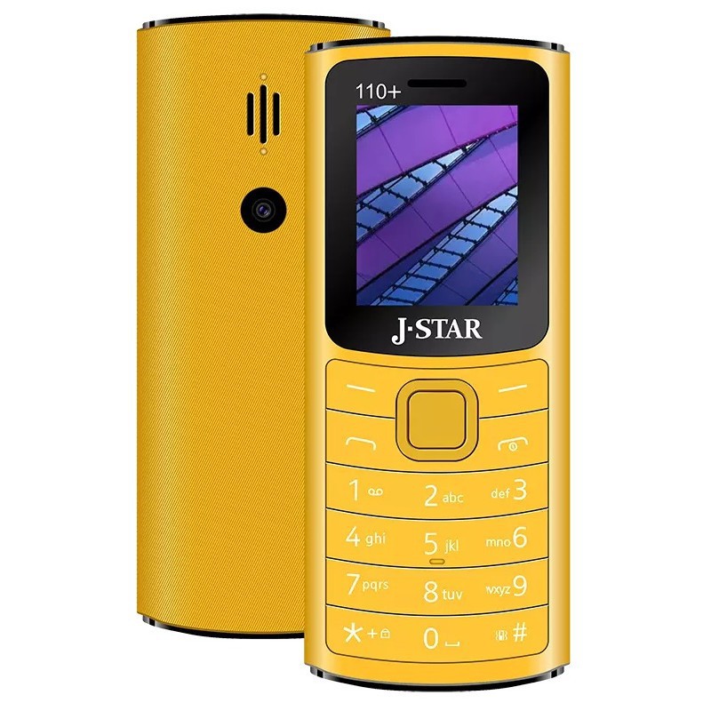 TÉLÉPHONE PORTABLE J-STAR 110+ / Gold