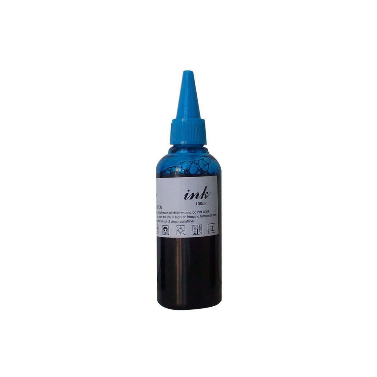 BOUTEILLE D’ENCRE UNIVERSELLE 100ML – CYAN