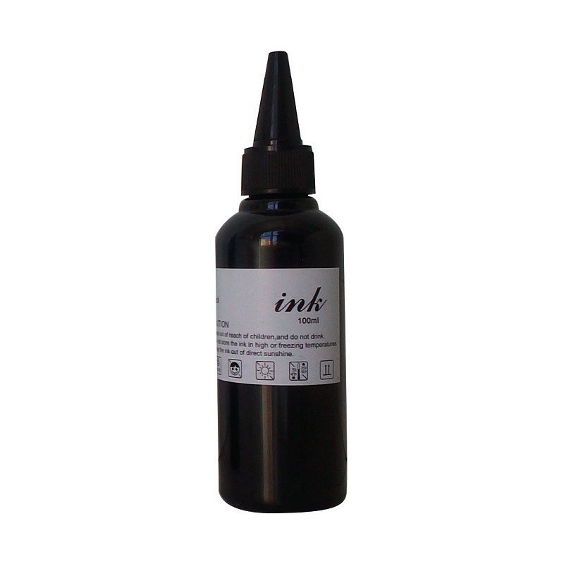 BOUTEILLE D’ENCRE UNIVERSELLE / 100ML / NOIR