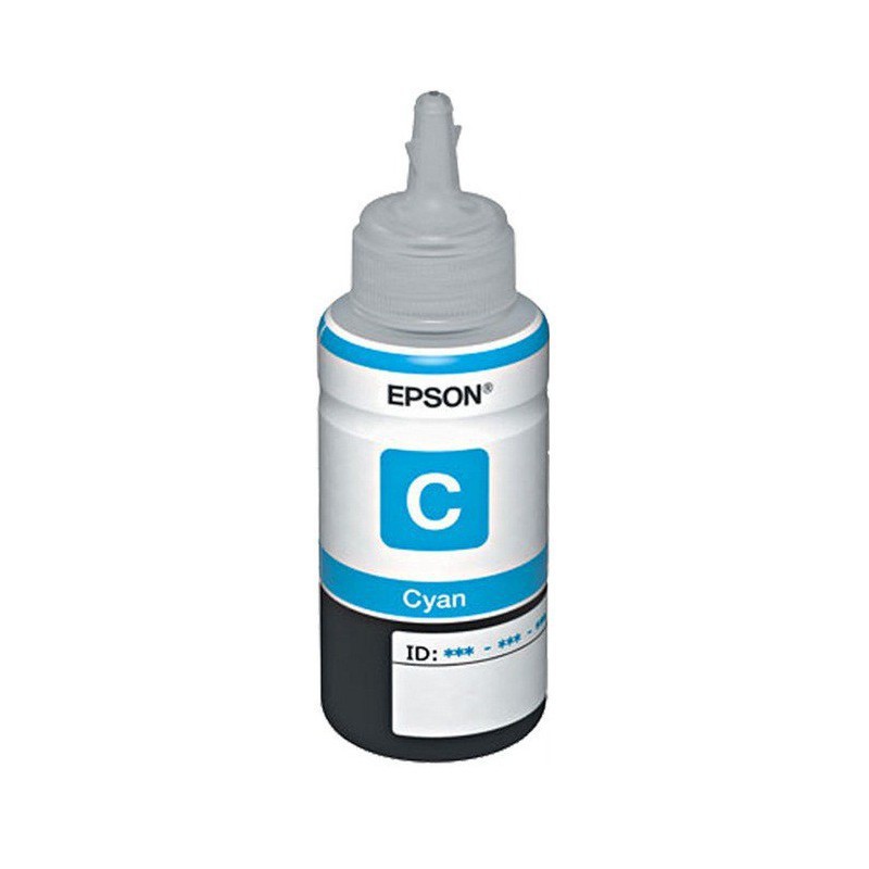 BOUTEILLE D’ENCRE ADAPTABLE EPSON POUR L200/L800 / 70ML / CYAN