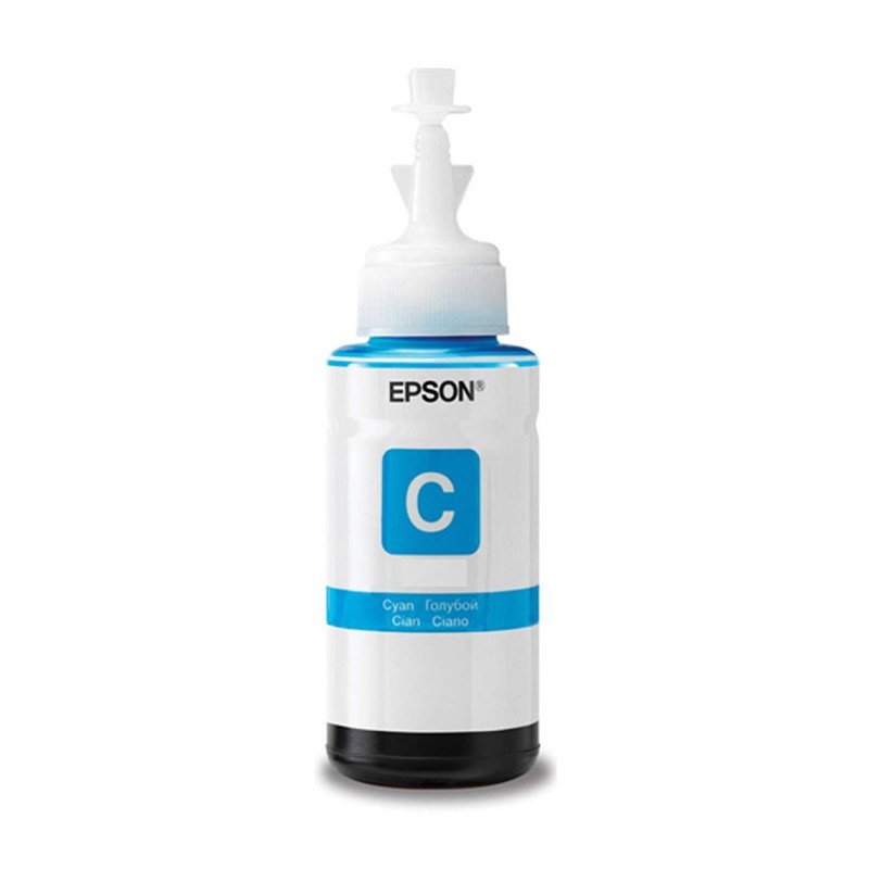 Bouteille d’encre Sublimation Compatible Epson Ecotank Cyan / 350 ml