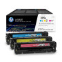 Pack de 3 toners HP 305A LaserJet cyan/magenta/jaune authentiques