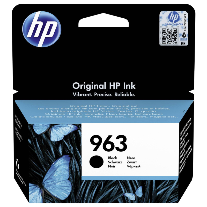 Cartouche d’encre Originale HP 963 / Noir