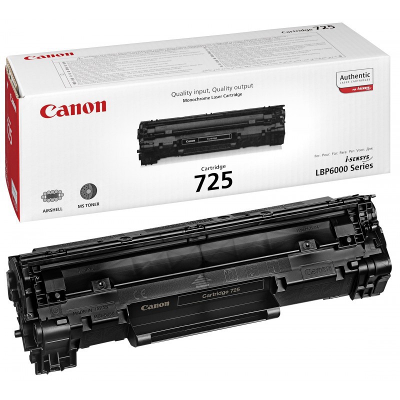 TONER LASER ORIGINAL CANON EP-725 POUR LBP 6000/6020/6030