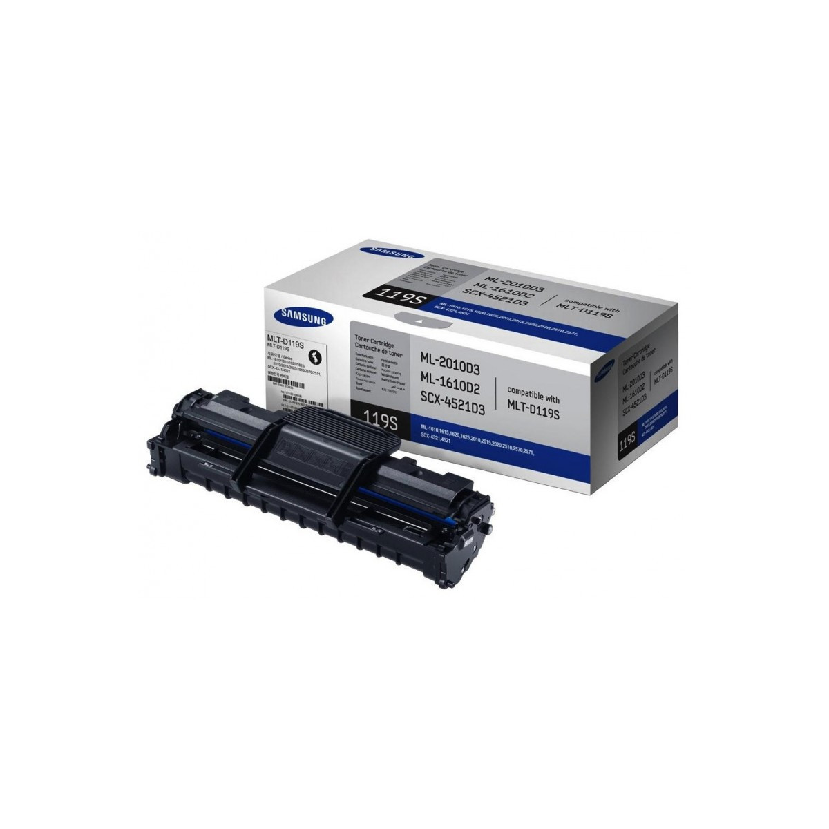 Toner Original Samsung MLT-D119S / Noir