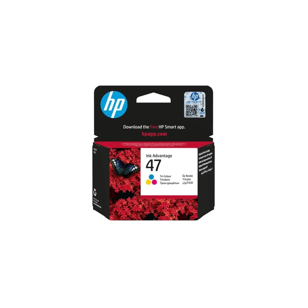 Cartouche ORIGINALE HP 47 / TROIS COULEURS