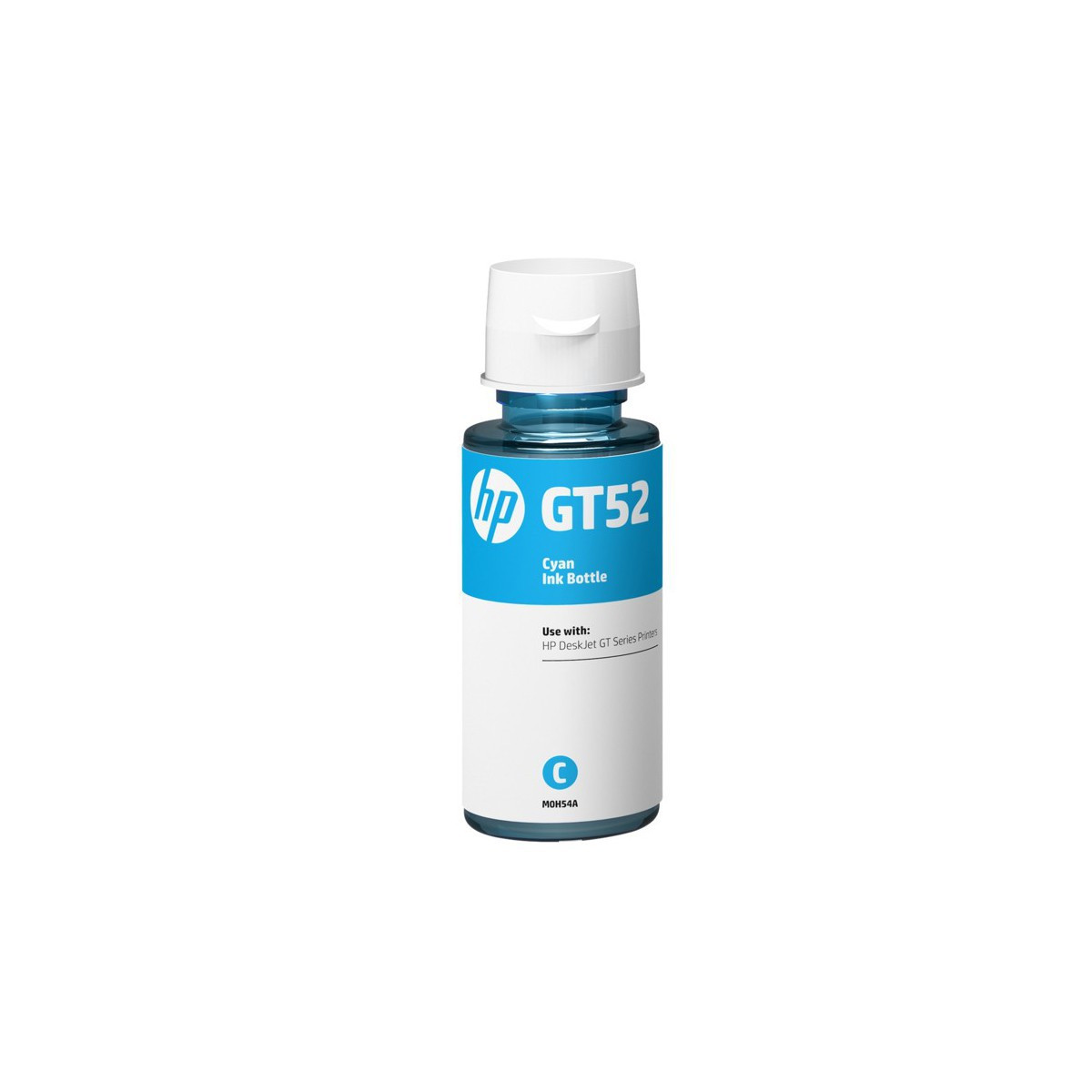 Bouteille d’encre Originale HP GT52 / Cyan / 70ml