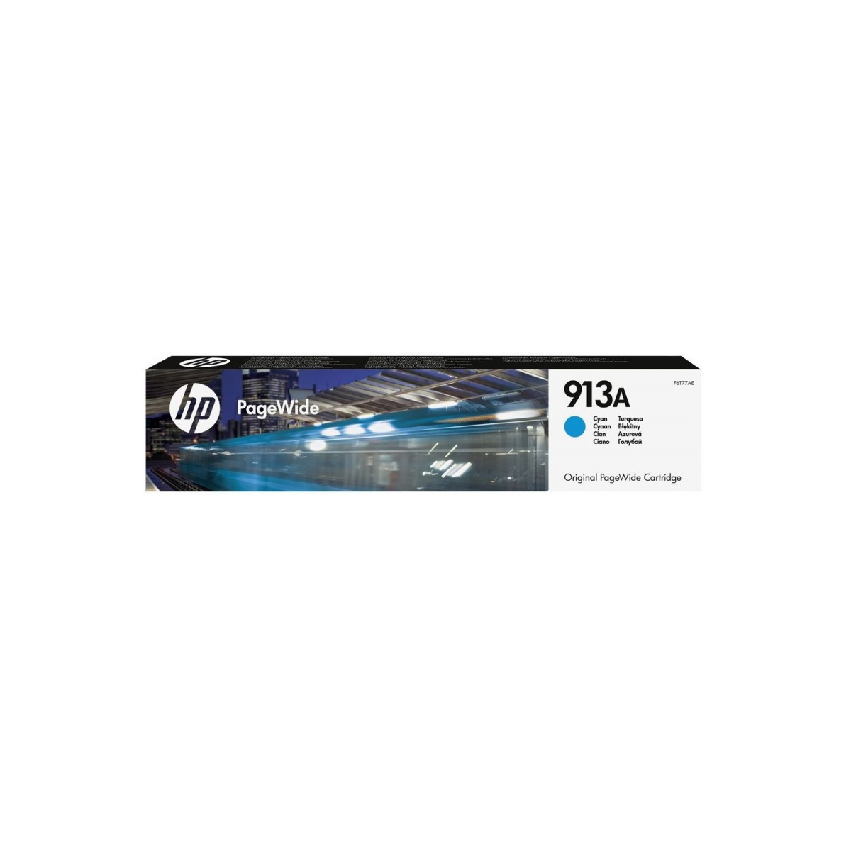 Cartouche d’encre Originale HP PageWide 913A / Cyan