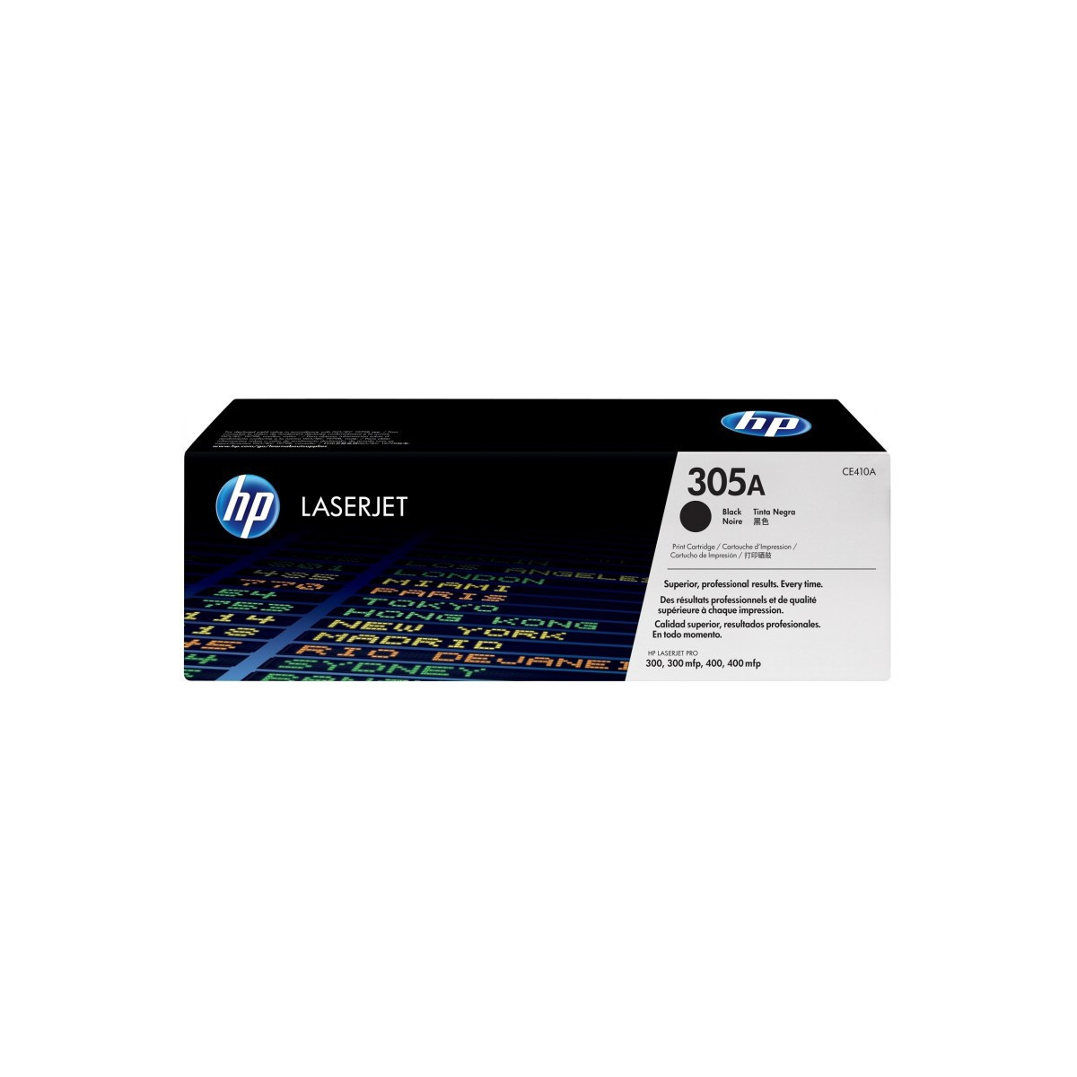 TONER ORIGINAL HP 305A – CE410A / NOIR