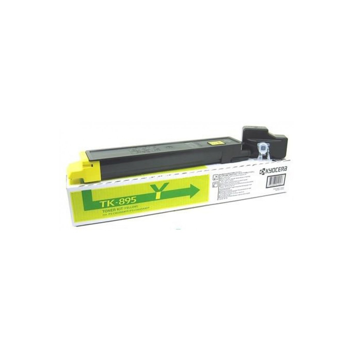 Toner Original Laser Kyocera TK-895Y / Yellow