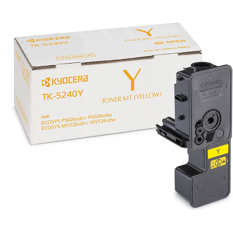 Toner Originale KYocera TK-5240Y / Jaune