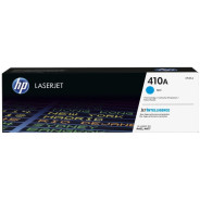 Cartouche de toner HP 410A LaserJet cyan originale / 2 300 pages CF411A