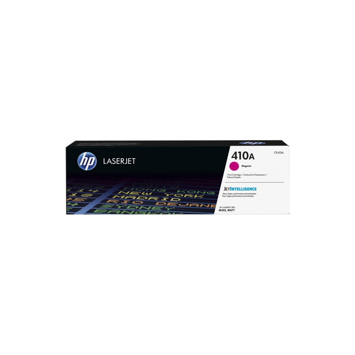 Cartouche de toner HP 410A LaserJet magenta originale / 2 300 pages CF413A