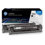 Pack de 2 Toner Original HP 125A / Noir