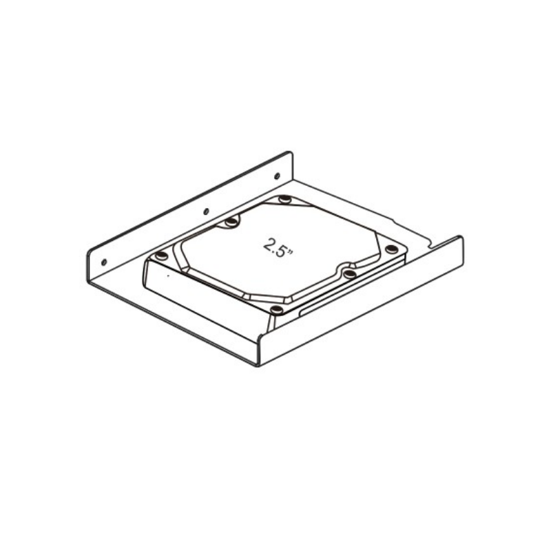 ADAPTATEUR SSD/HDD 2,5″ en baie 3,5″ avec cable sata