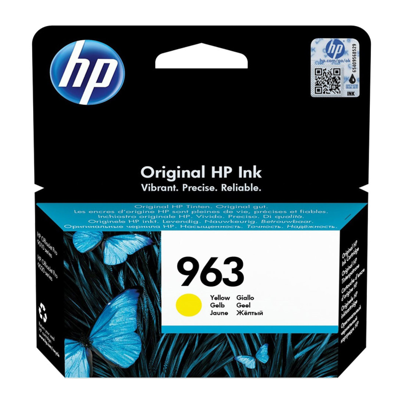 Cartouche d’encre Originale HP 963 / Yellow