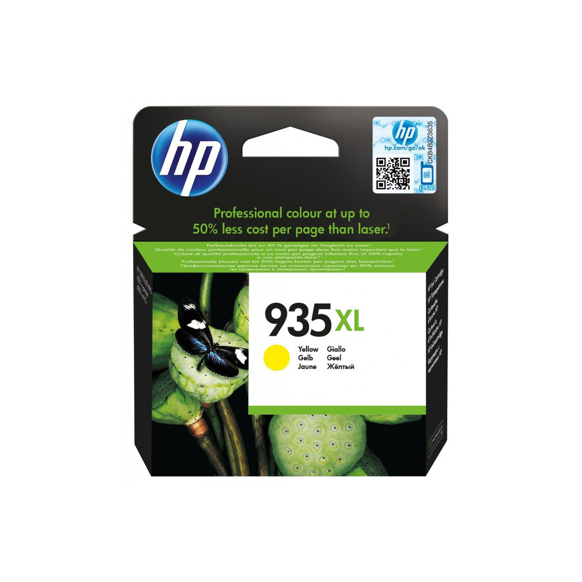 Cartouche HP 935XL grande capacité authentique / Jaune