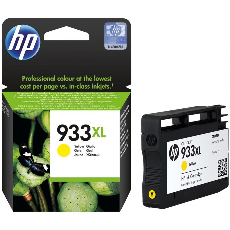 Cartouche HP Jaune 933XL Grande Capacité Originale