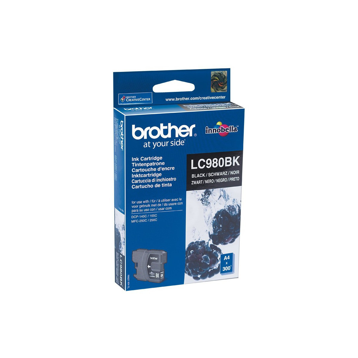 Cartouche Jet d’encre Originale Brother LC980BK / Noir