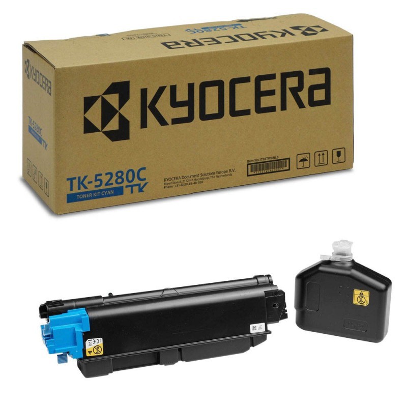 TONER ORIGINAL KYOCERA TK-5280C / 11 000 PAGES / CYAN