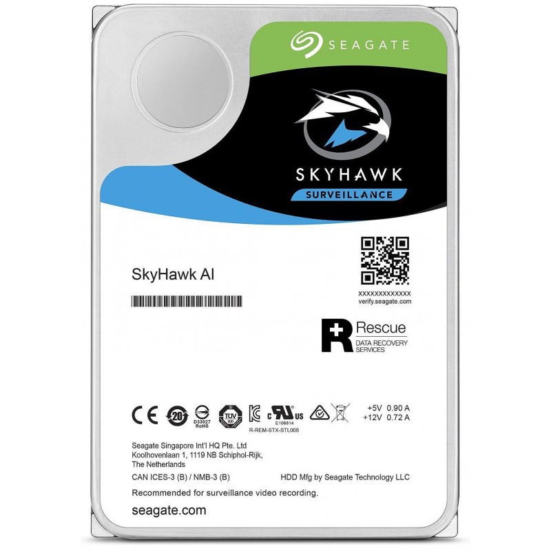 Disque Dur Interne 3.5″ Seagate SkyHawk Surveillance / 10 To