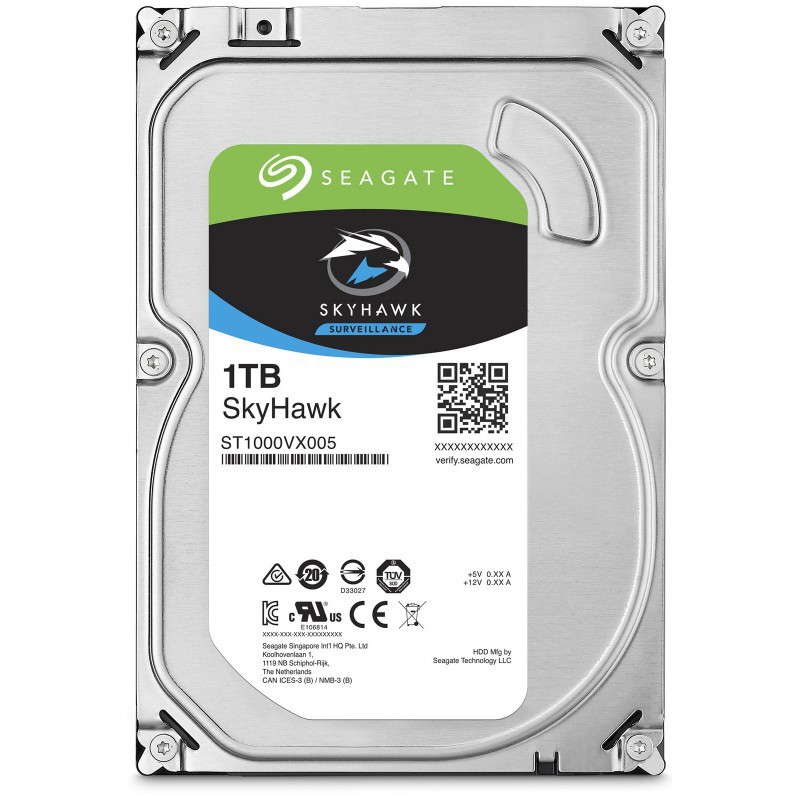 Disque Dur Interne 3.5″ Seagate SkyHawk Surveillance 1 To