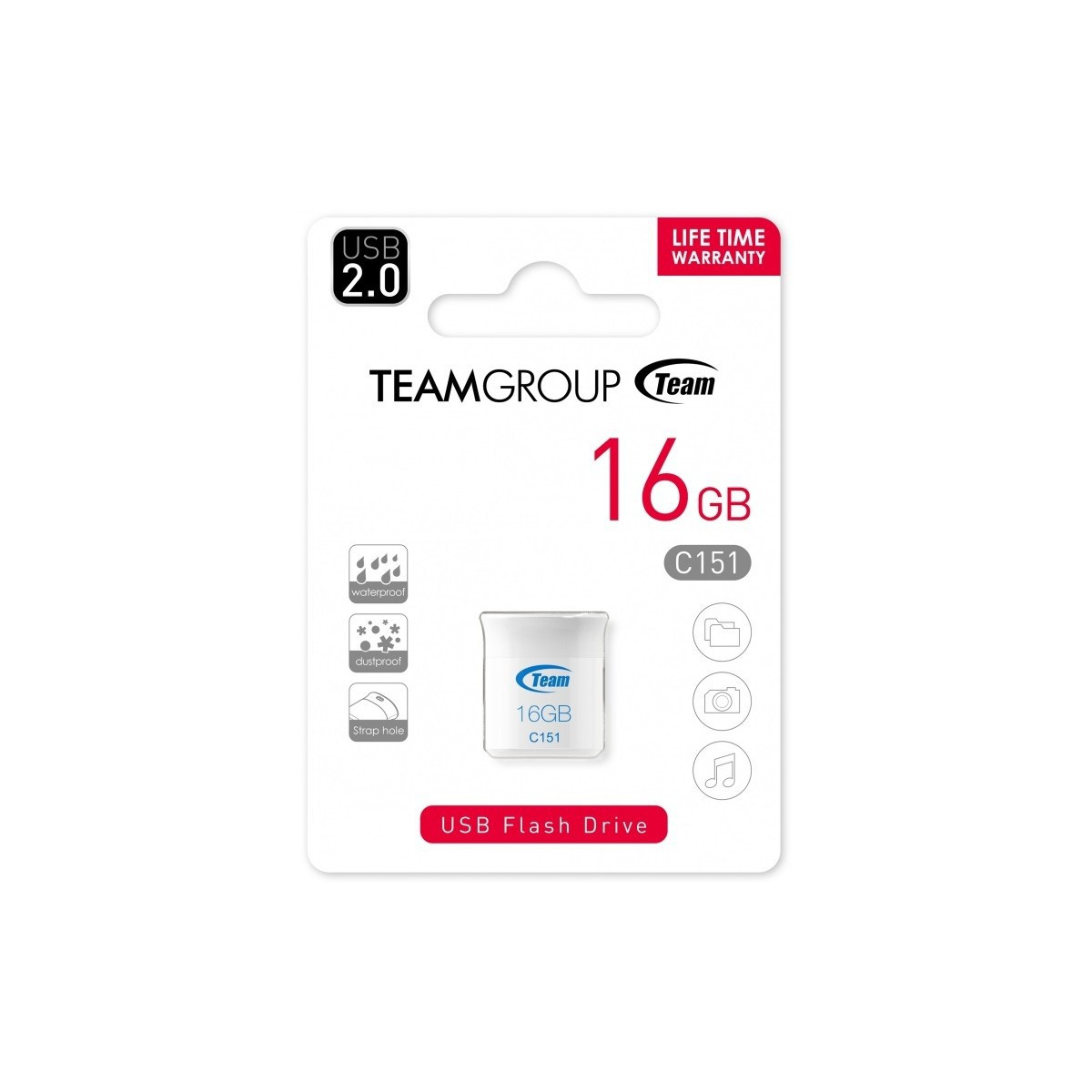 Mini Clé USB Team Group C151 16 Go