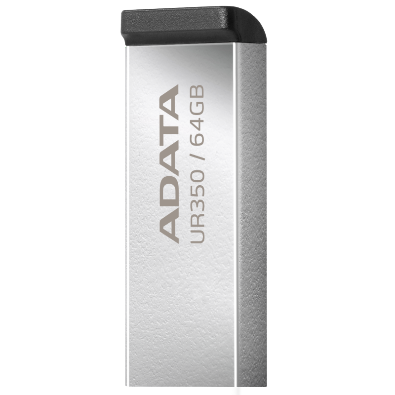 Clé USB Adata UR350 / 64 Go / USB 3.2 / Silver & Noir