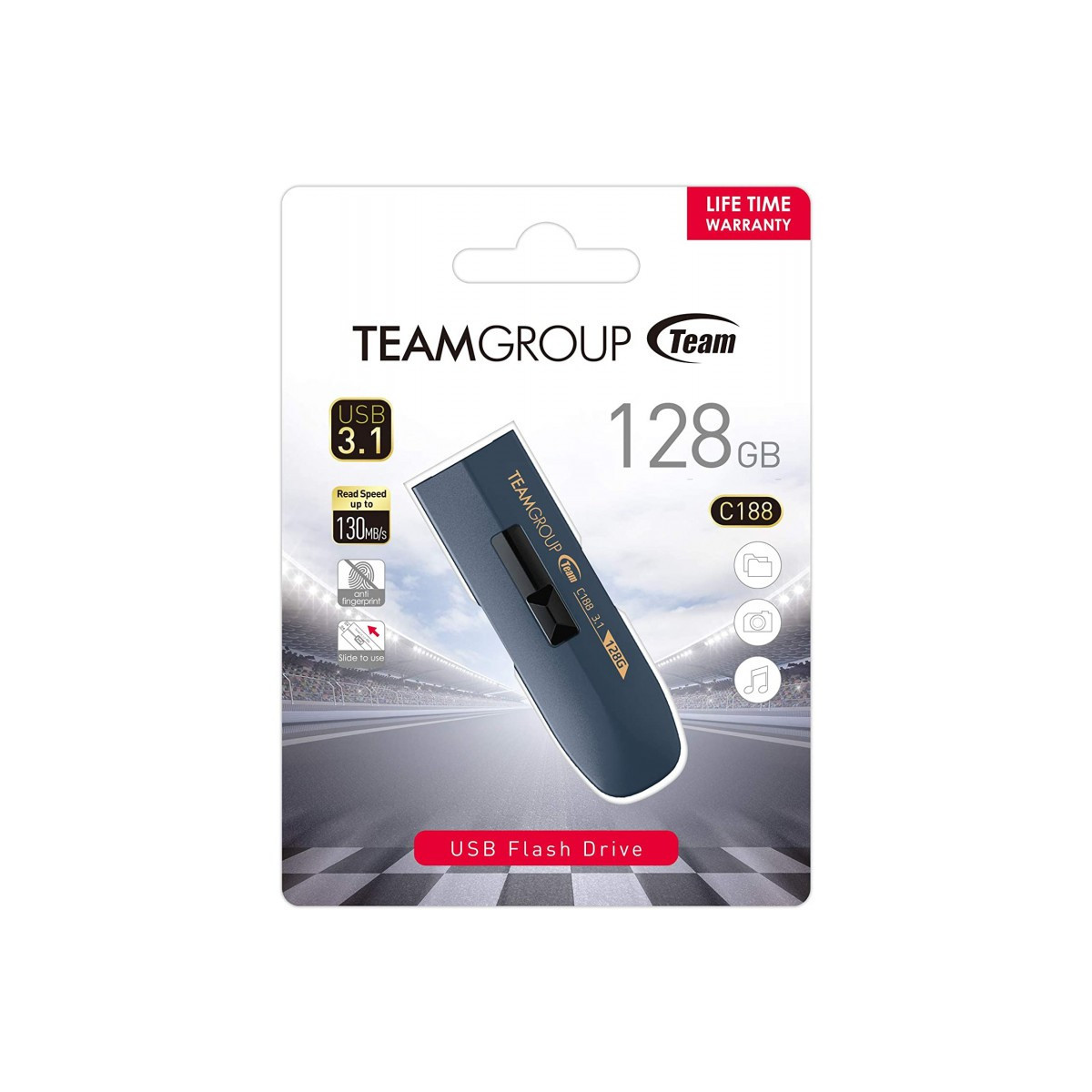 Clé USB TeamGroup C188 / USB 3.2 / 128 Go