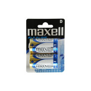 2x Piles Maxell Alcaline D LR20