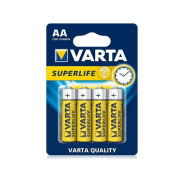 4x Piles AA Varta SuperLife R06 BP4