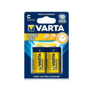 2x Piles C Varta LongLife LR14 BP2