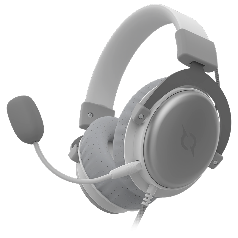 Casque Micro GAMER AQIRYS SIRIUS / Filaire / Blanc