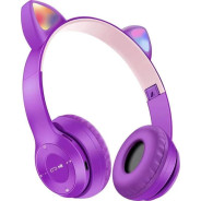 Casque-Micro Bluetooth P47 / Violet