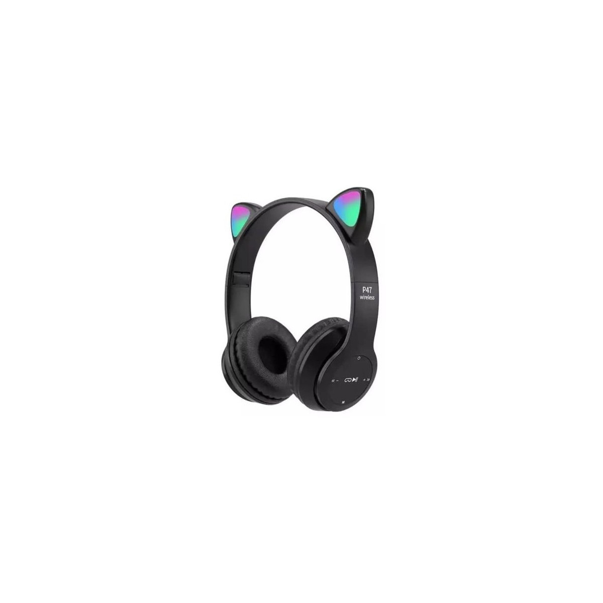 Casque-Micro Bluetooth P47 / Noir