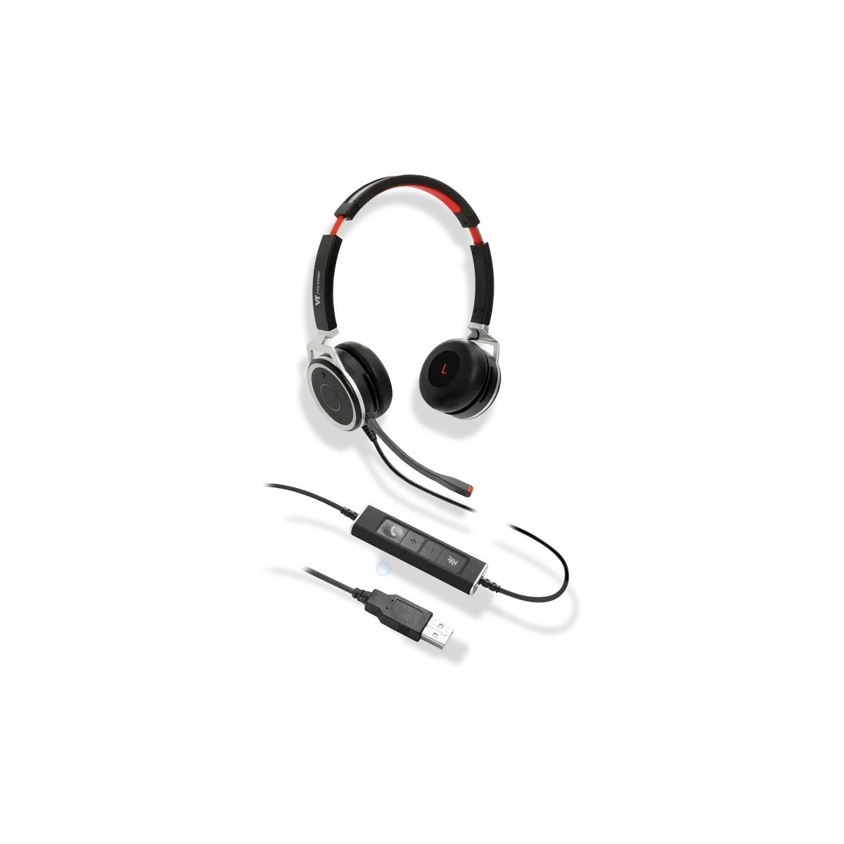 Casque VTX220 Double Oreillette / USB