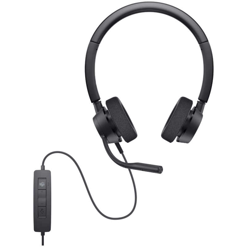 Micro-casque stéréo Dell Pro WH3022 / Noir