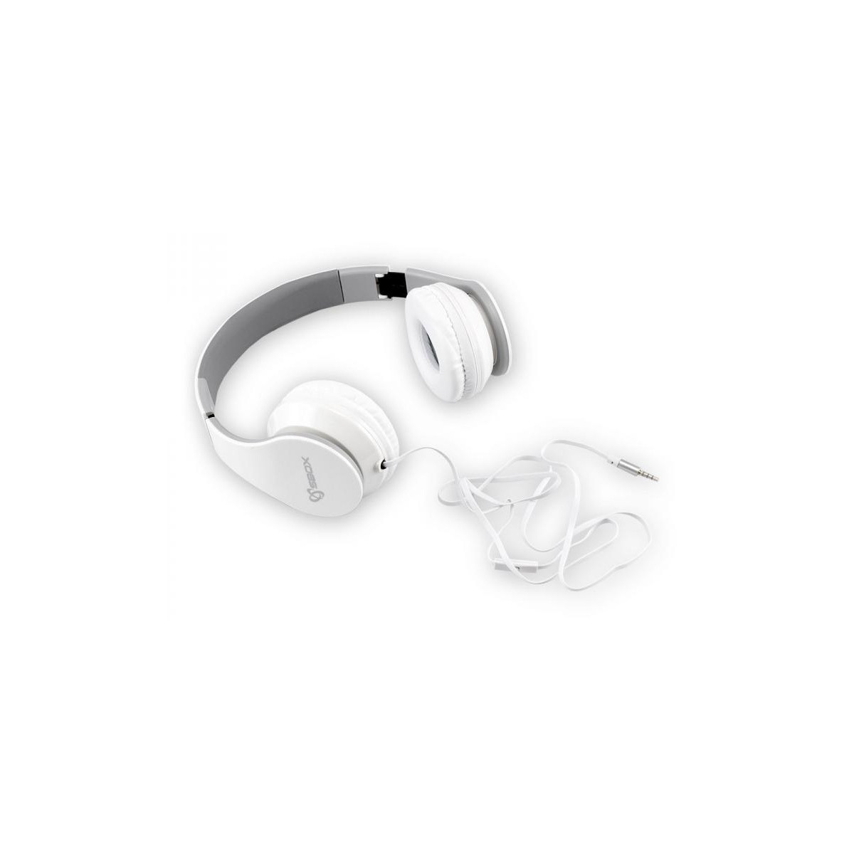 Casque Micro SBOX HS-501W / Blanc