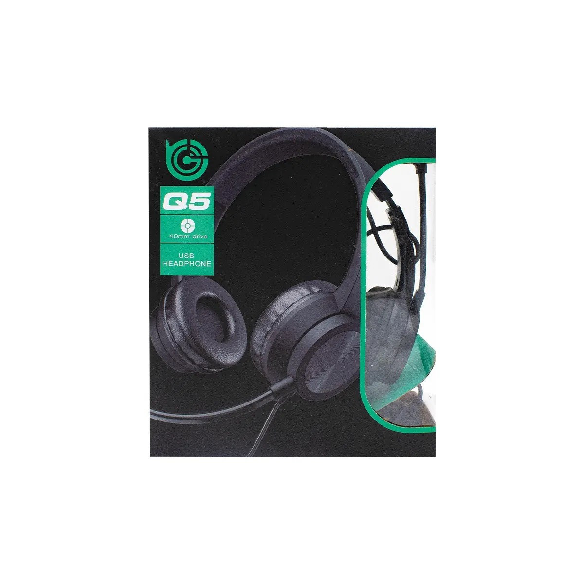 Casque USB TUCCI Q5 / Noir